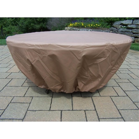 Bbq Innovations Weather Cover for Gas Firepit - Beige BB2628461